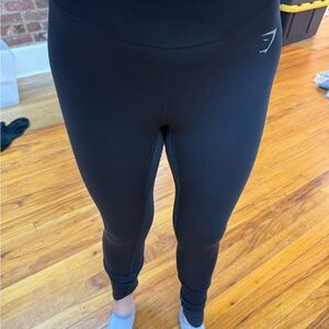 Gymshark Black High-Waisted Leggings